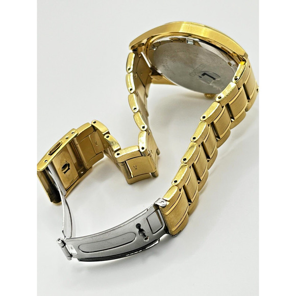 Seiko 6N52-00A0 SUR307 Gold Quartz Watch Authentic New W LUMINOX Gift Box - Picture 6 of 7